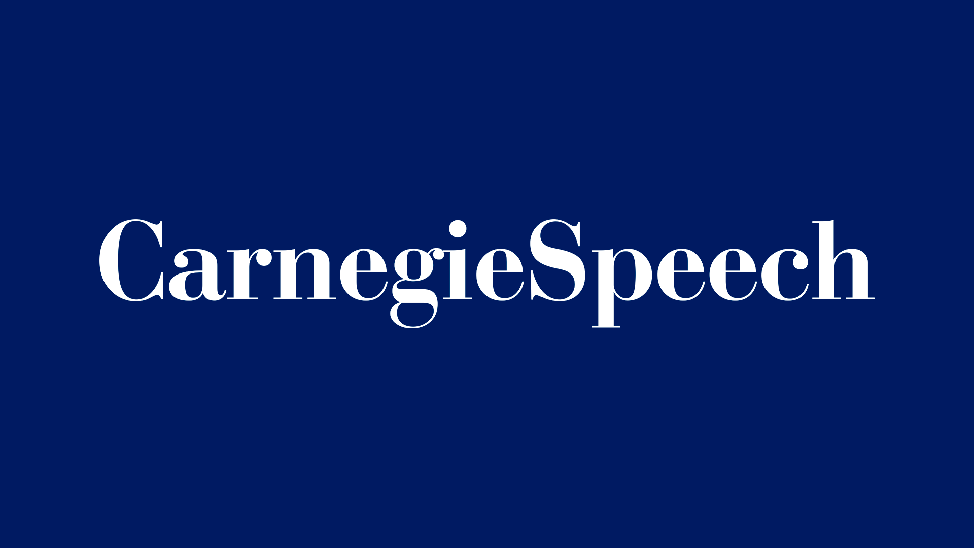 CARNEGIE-SPEECH